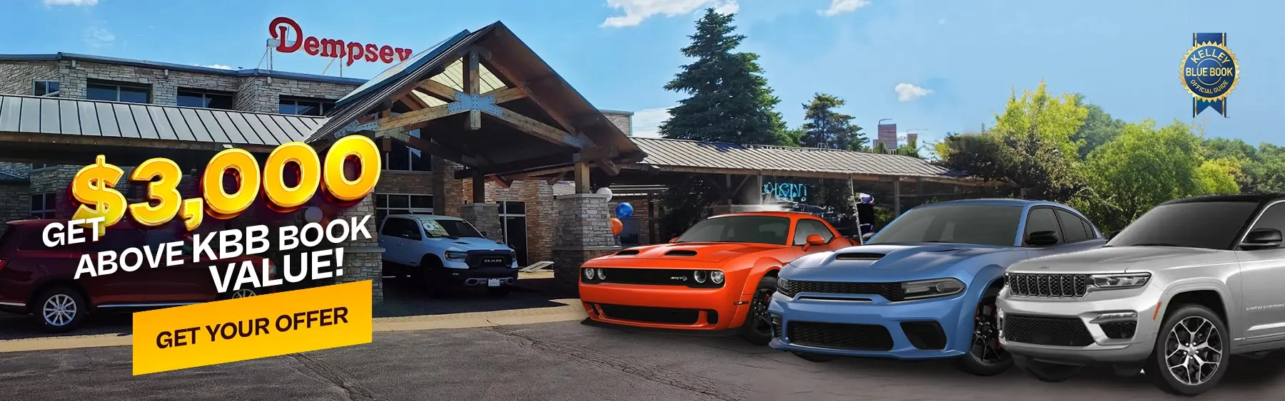 Get $4000 above KBB Book Value